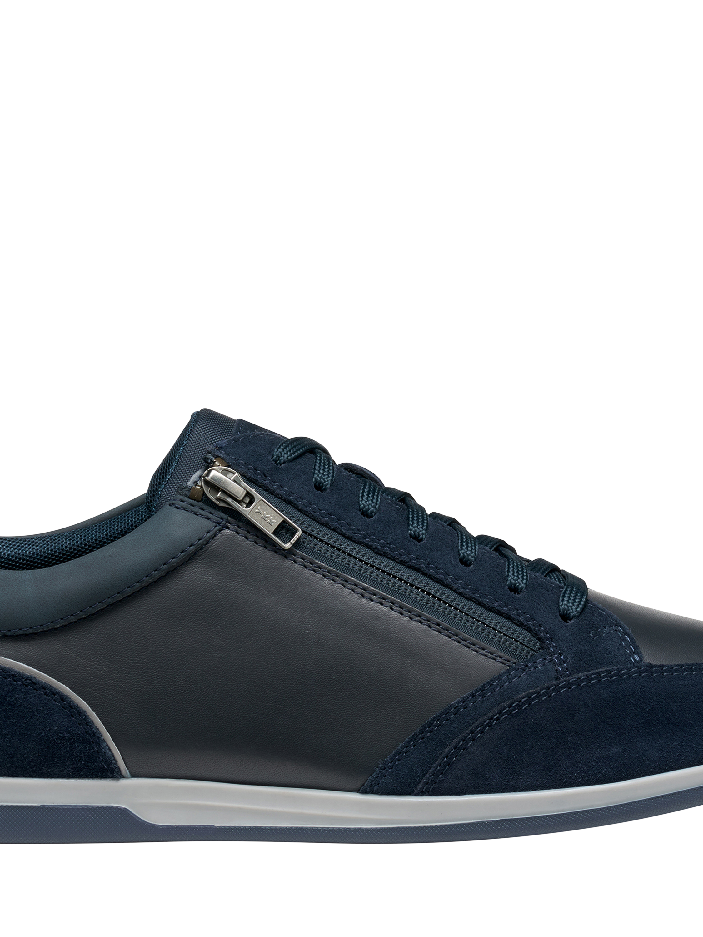 Product image 8 of 8, which shows Geox Renan Suede Blend Lace Up Trainers, Navy, EU39