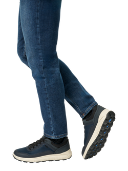 Geox Spherica 4X4 ABX Lace Up Trainers, Navy - view 2, Navy