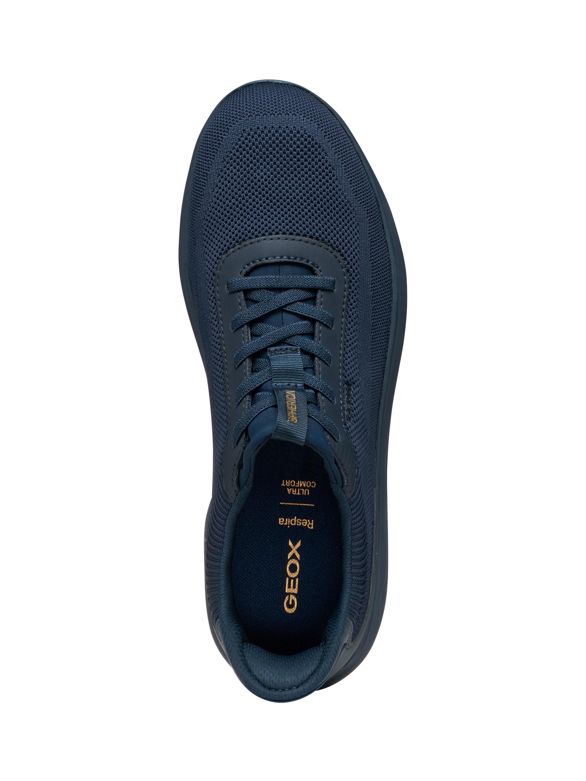 Product image 5 of 6, which shows Geox Spherica PLUS Lace Up Trainers, Navy, EU39