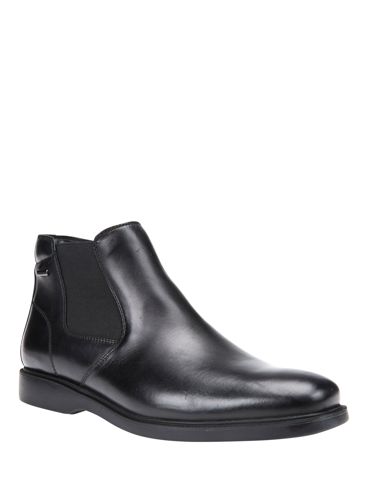 Product image 4 of 8, which shows Geox Brayden 2Fit ABX Leather Ankle Boots, Black, 6