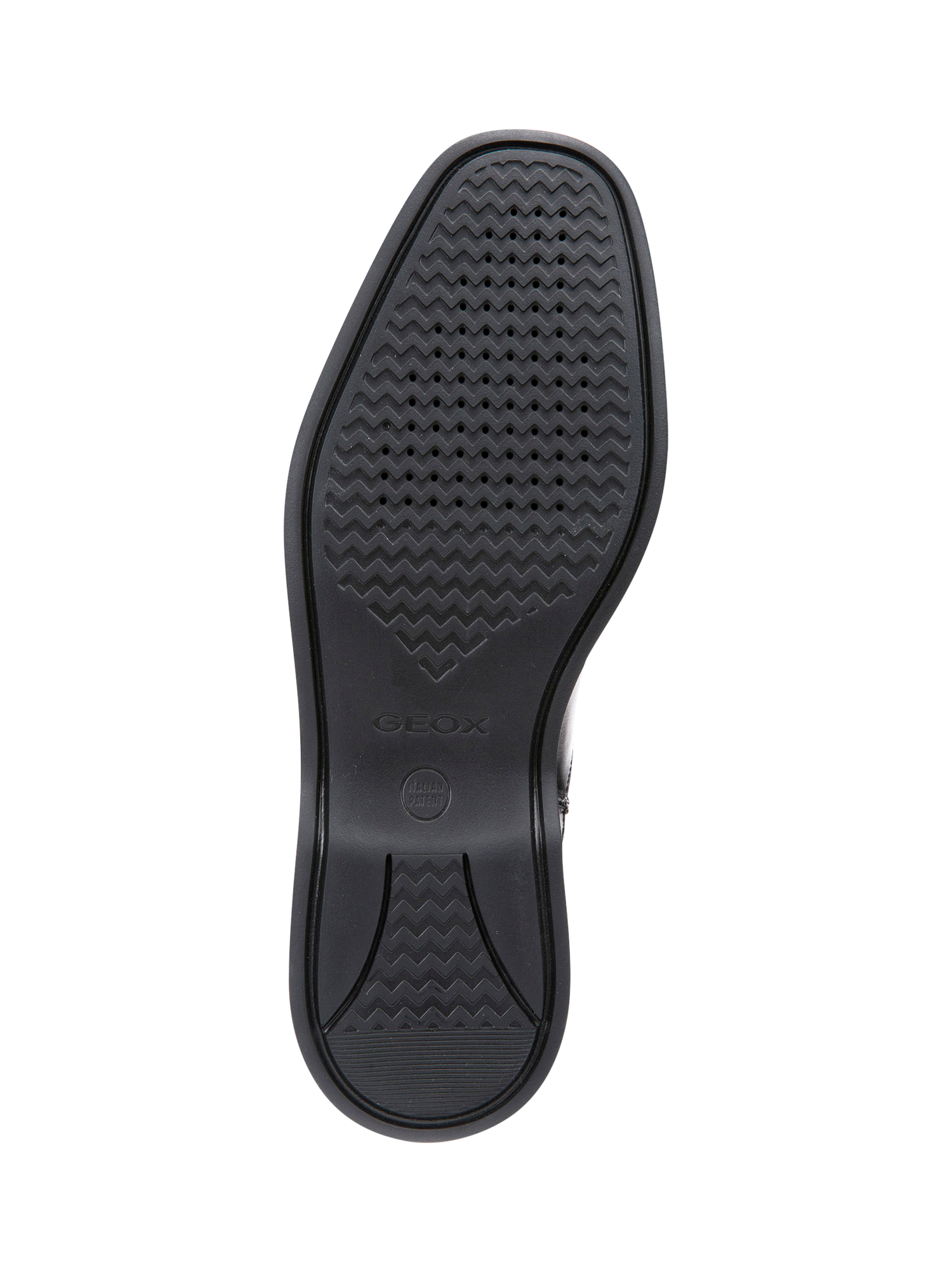 Product image 8 of 8, which shows Geox Brayden 2Fit ABX Leather Ankle Boots, Black, 6