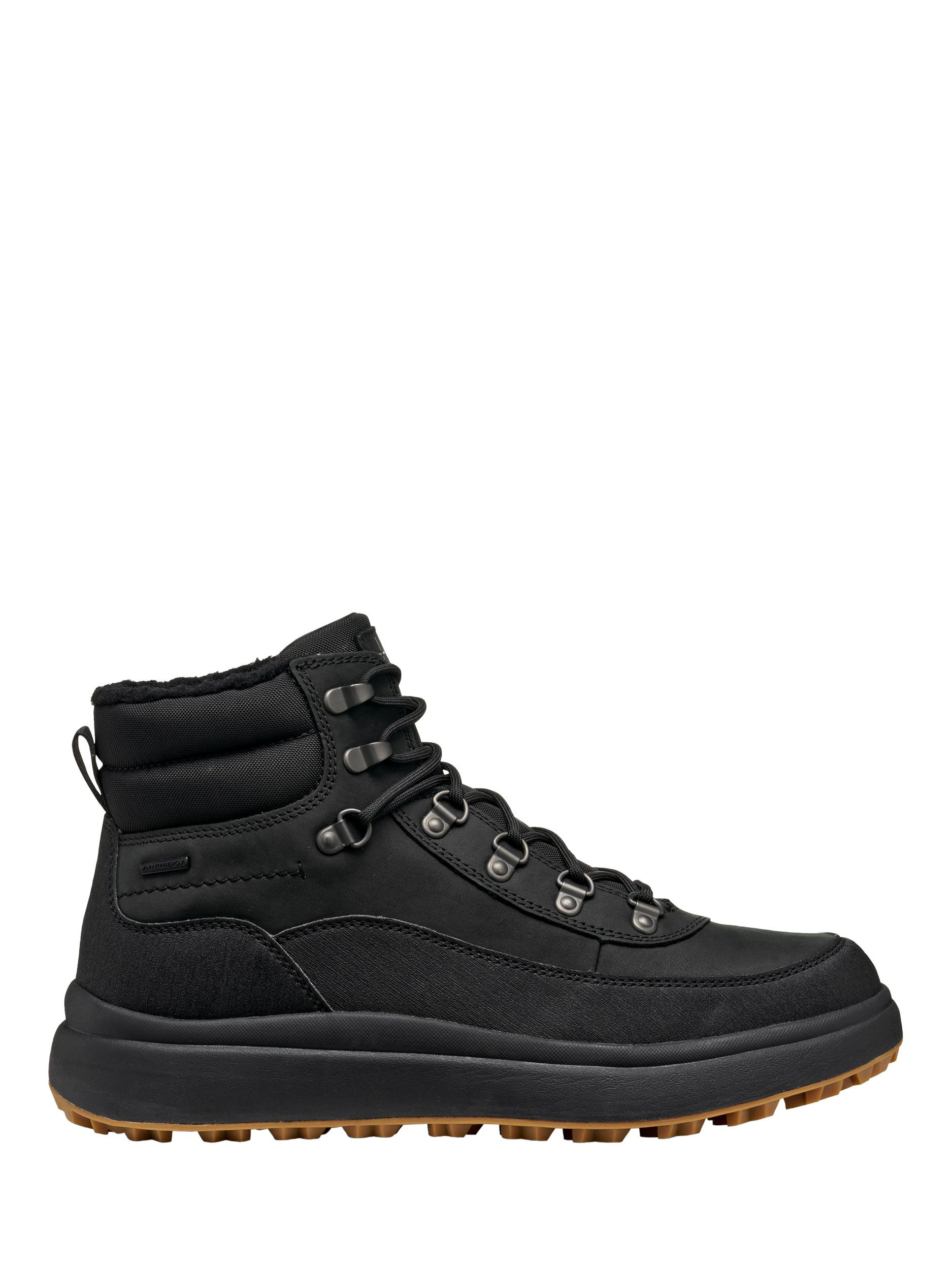 Product image 1 of 8, which shows Geox Granito + Grip ABX Ankle Boots, Black, 6