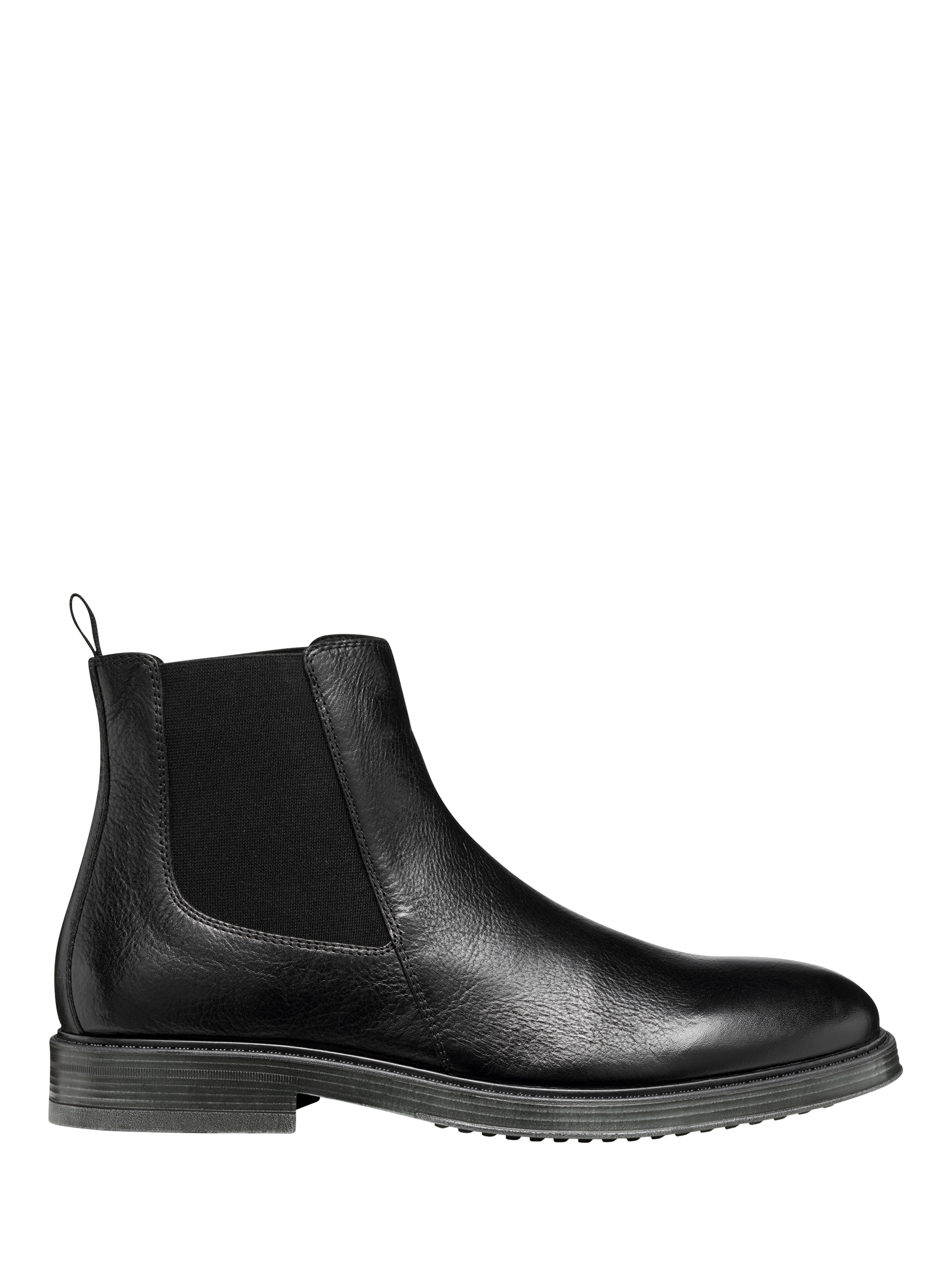 Product image 1 of 6, which shows Geox Henreys Leather Ankle Boots, Black, 6