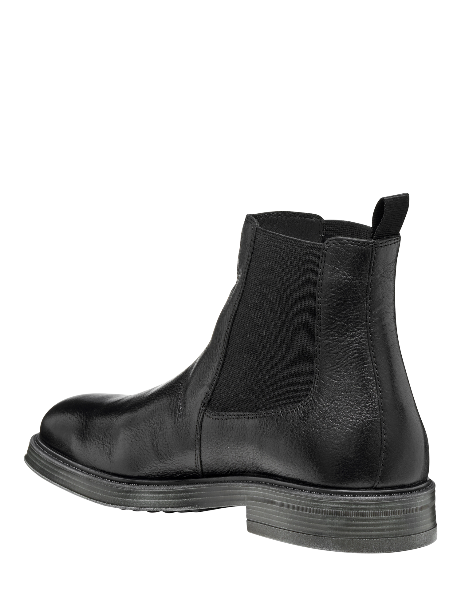 Product image 3 of 6, which shows Geox Henreys Leather Ankle Boots, Black, 6