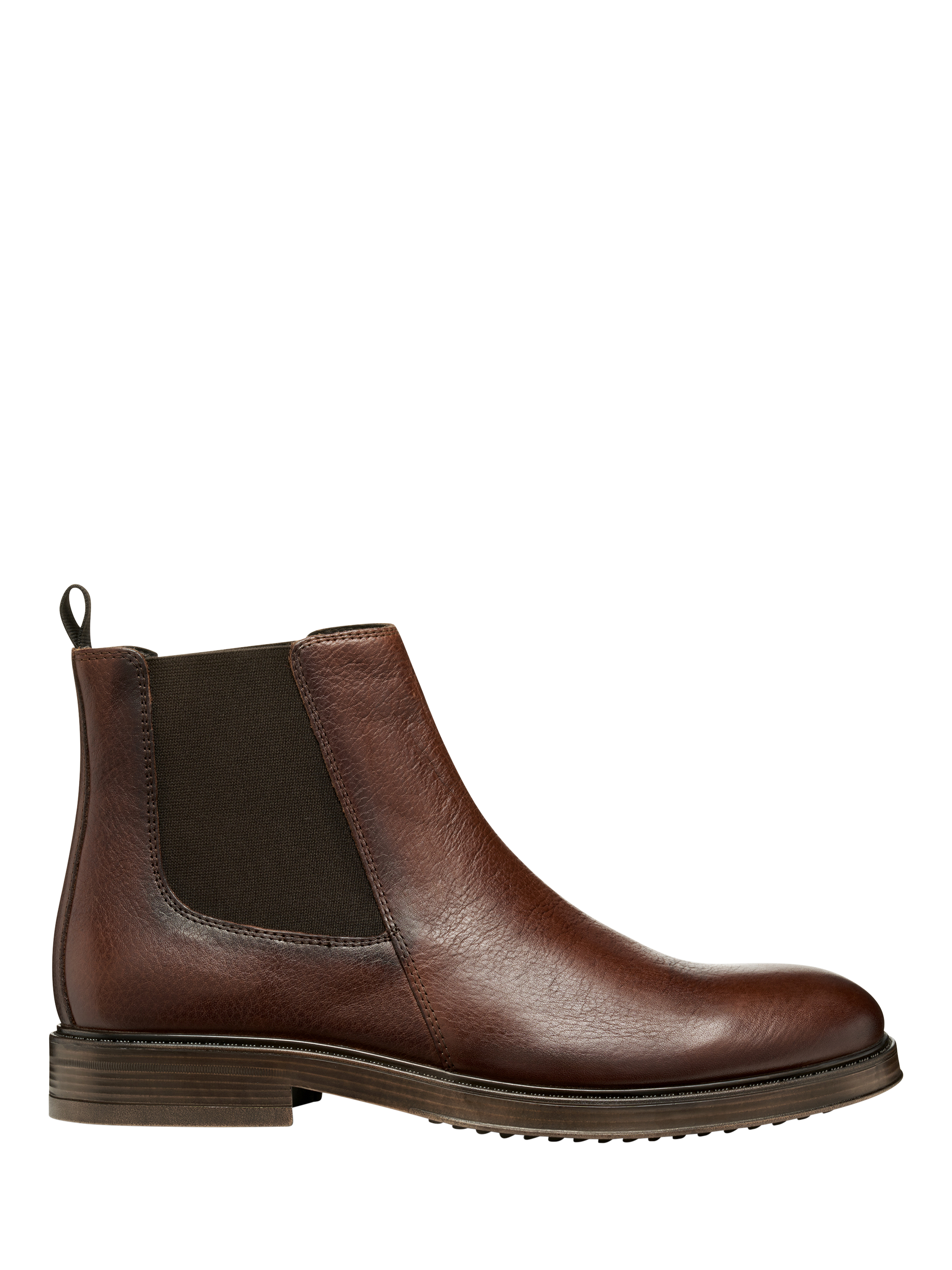 Product image 1 of 6, which shows Geox Henreys Leather Ankle Boots, Light Brown, 6