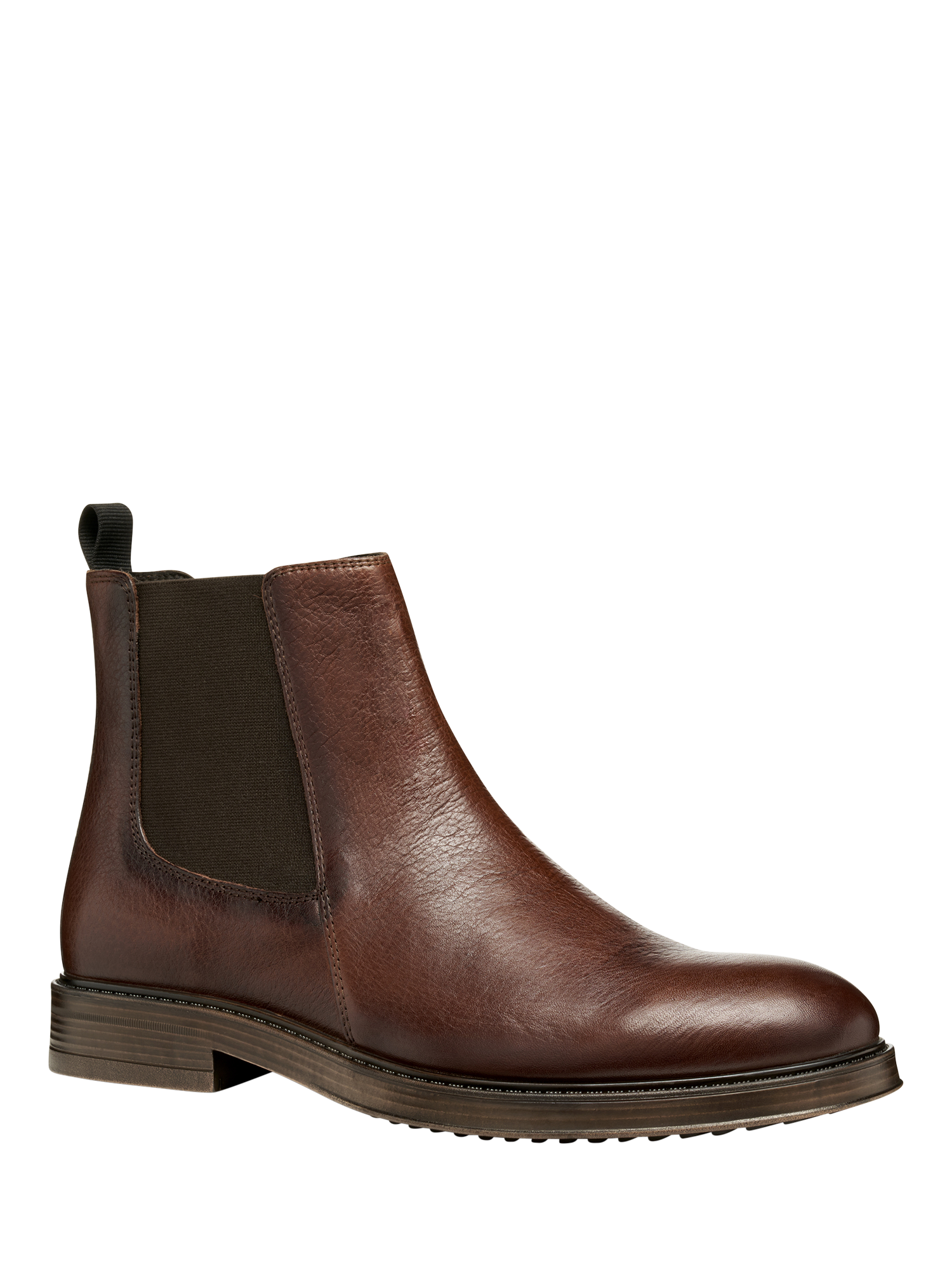 Product image 2 of 6, which shows Geox Henreys Leather Ankle Boots, Light Brown, 6