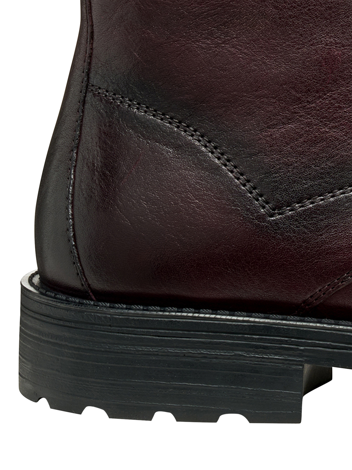 Product image 8 of 8, which shows Geox Redclif Leather Lace Up Ankle Boots, Wine, EU39