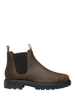 Geox Spherica EC7 Leather Ankle Boots, Coffee, Coffee