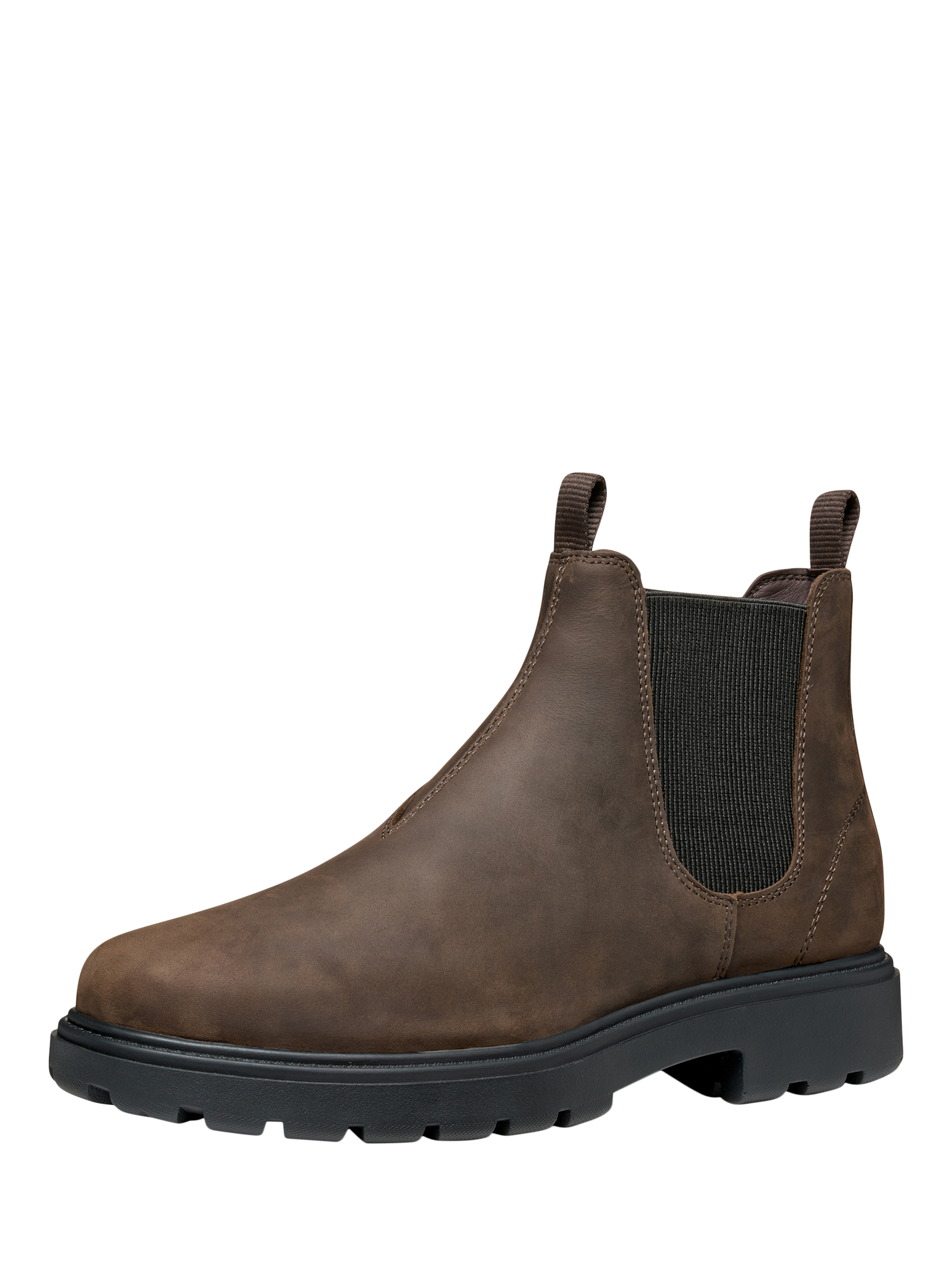 Product image 2 of 8, which shows Geox Spherica EC7 Leather Ankle Boots, Coffee, EU39