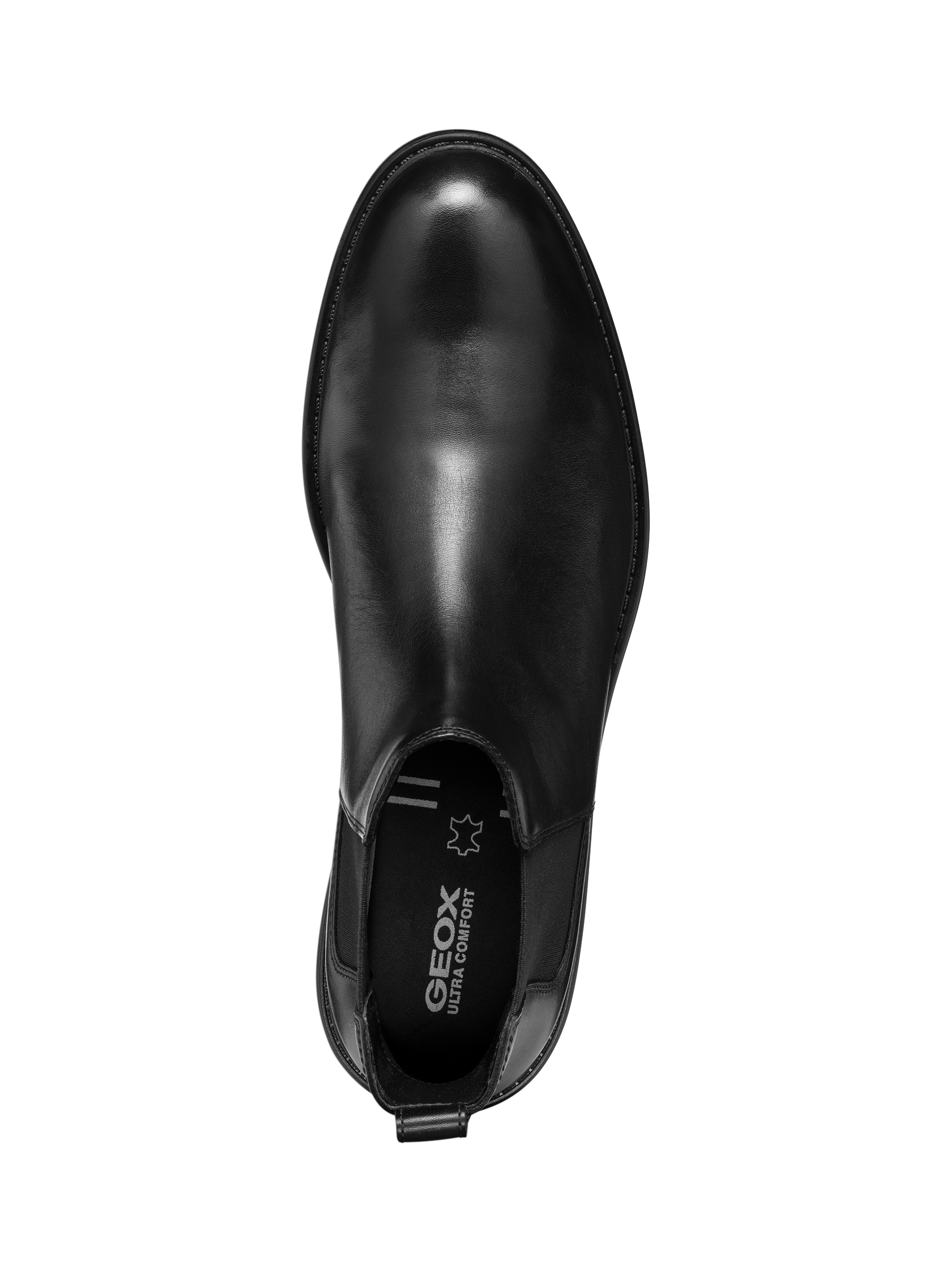 Product image 7 of 8, which shows Geox Walk Pleasure Leather Chelsea Boots, Black, EU39