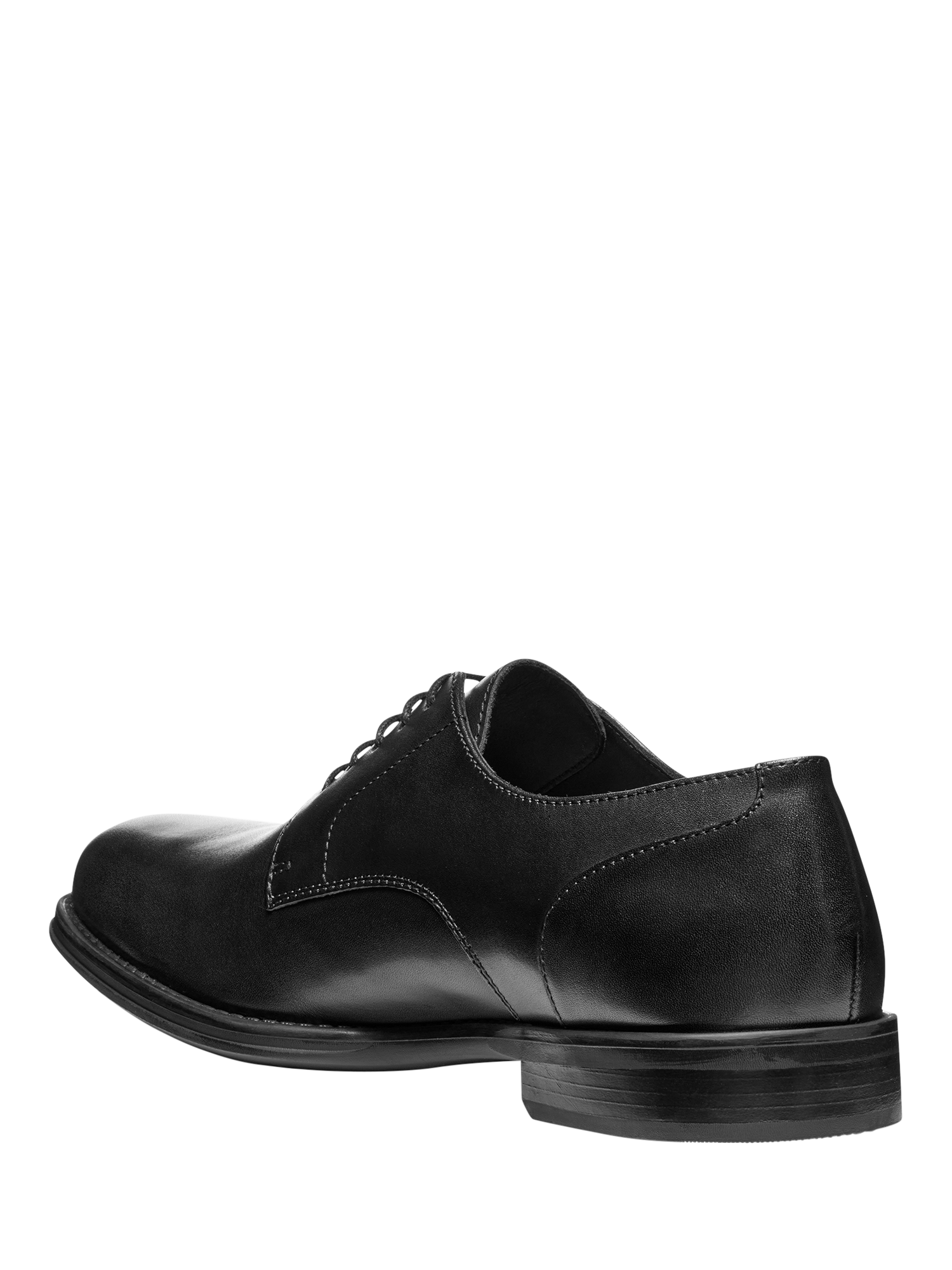 Product image 3 of 6, which shows Geox Barberigo Lace Up Leather Shoes, Black, 6
