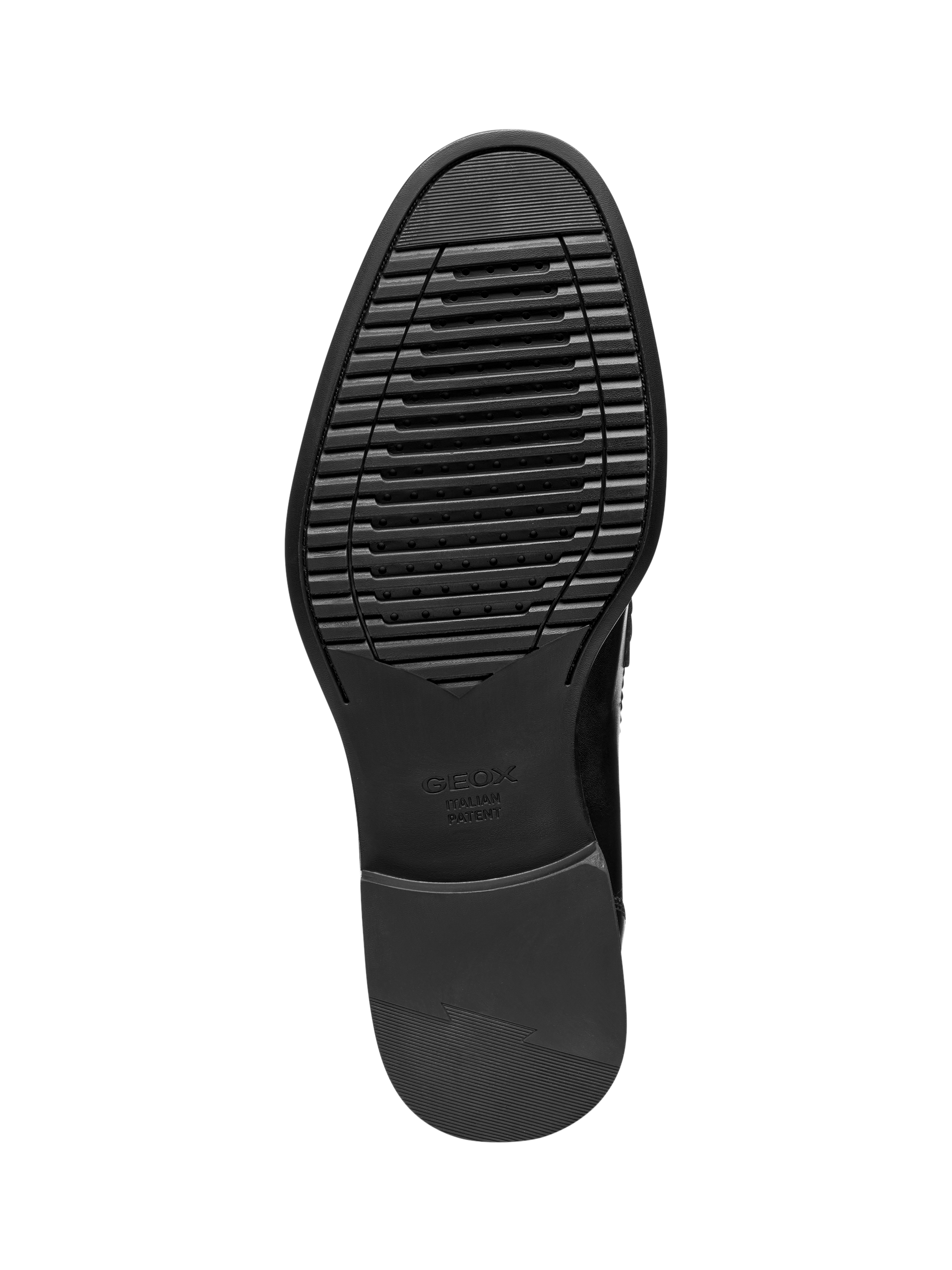 Product image 6 of 6, which shows Geox Barberigo Leather Loafers, Black, 6