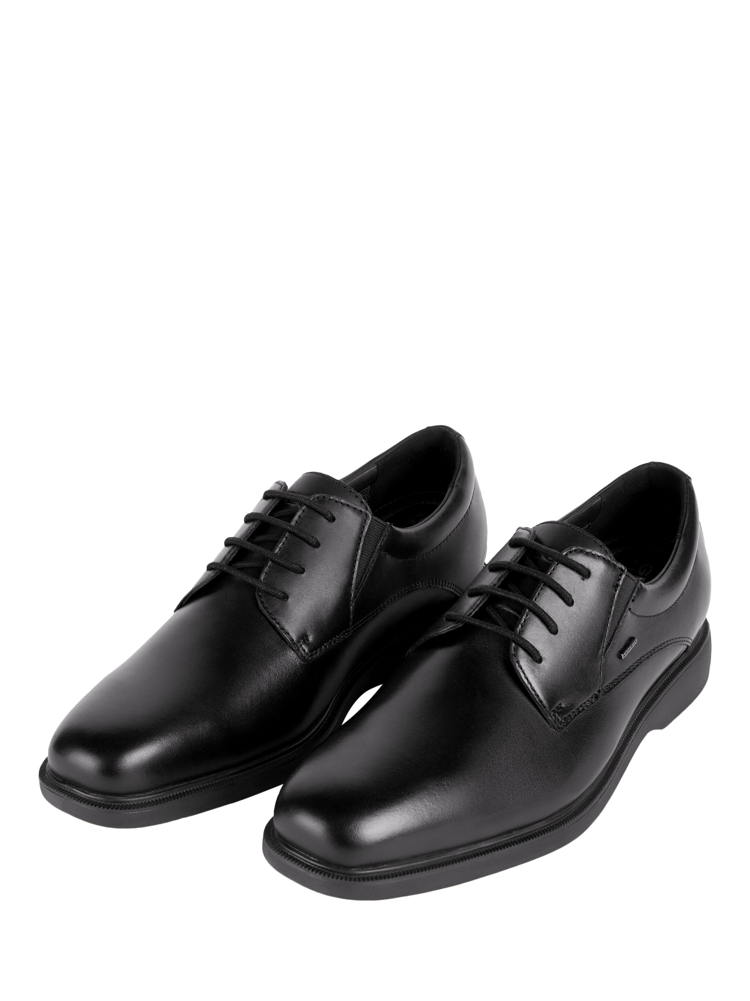 Product image 3 of 9, which shows Geox Brayden 2Fit ABX Leather Shoes, Black, 6