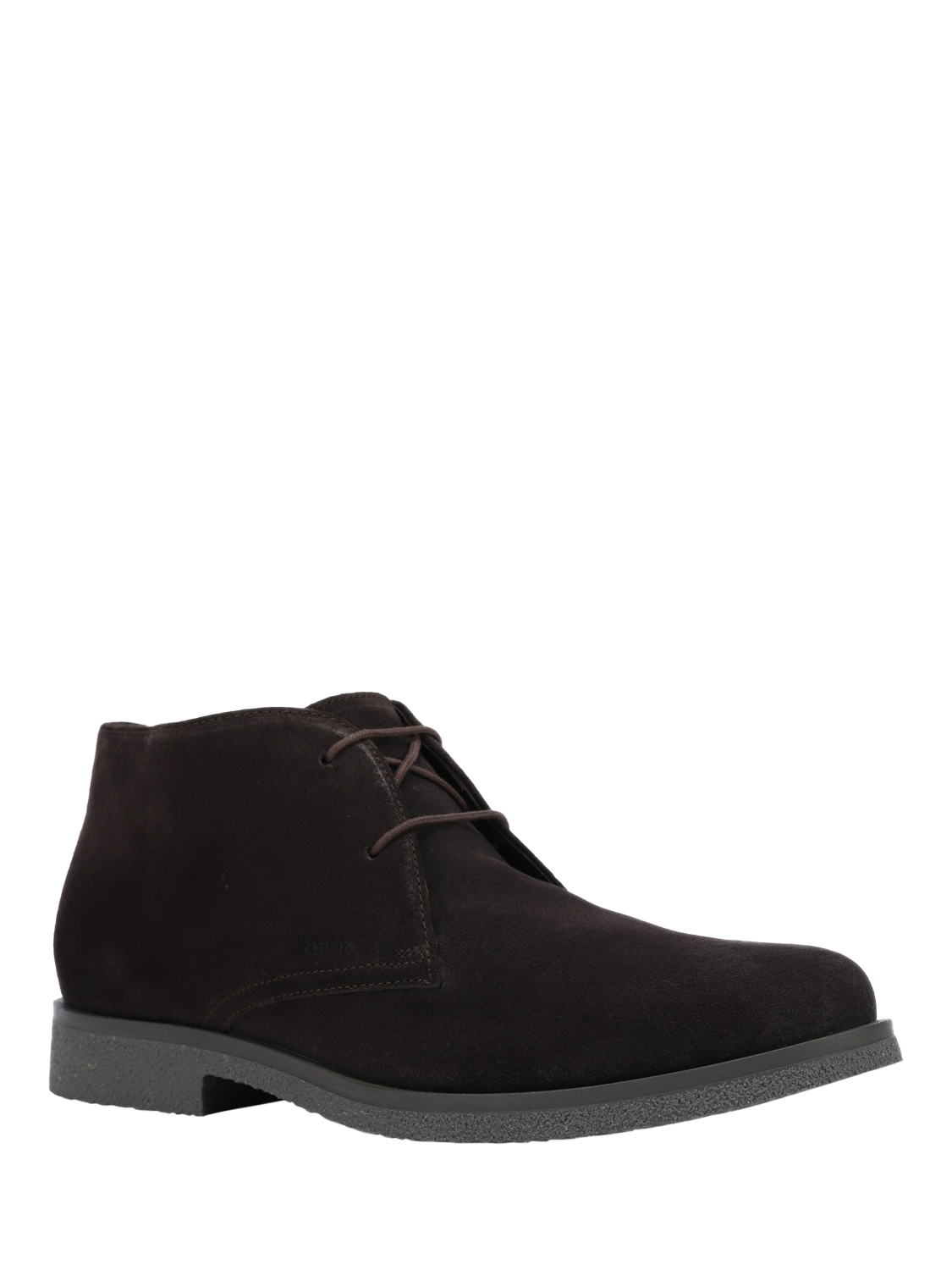 Product image 6 of 11, which shows Geox Uomo Claudio Suede Desert Boots, Dark Coffee, 6
