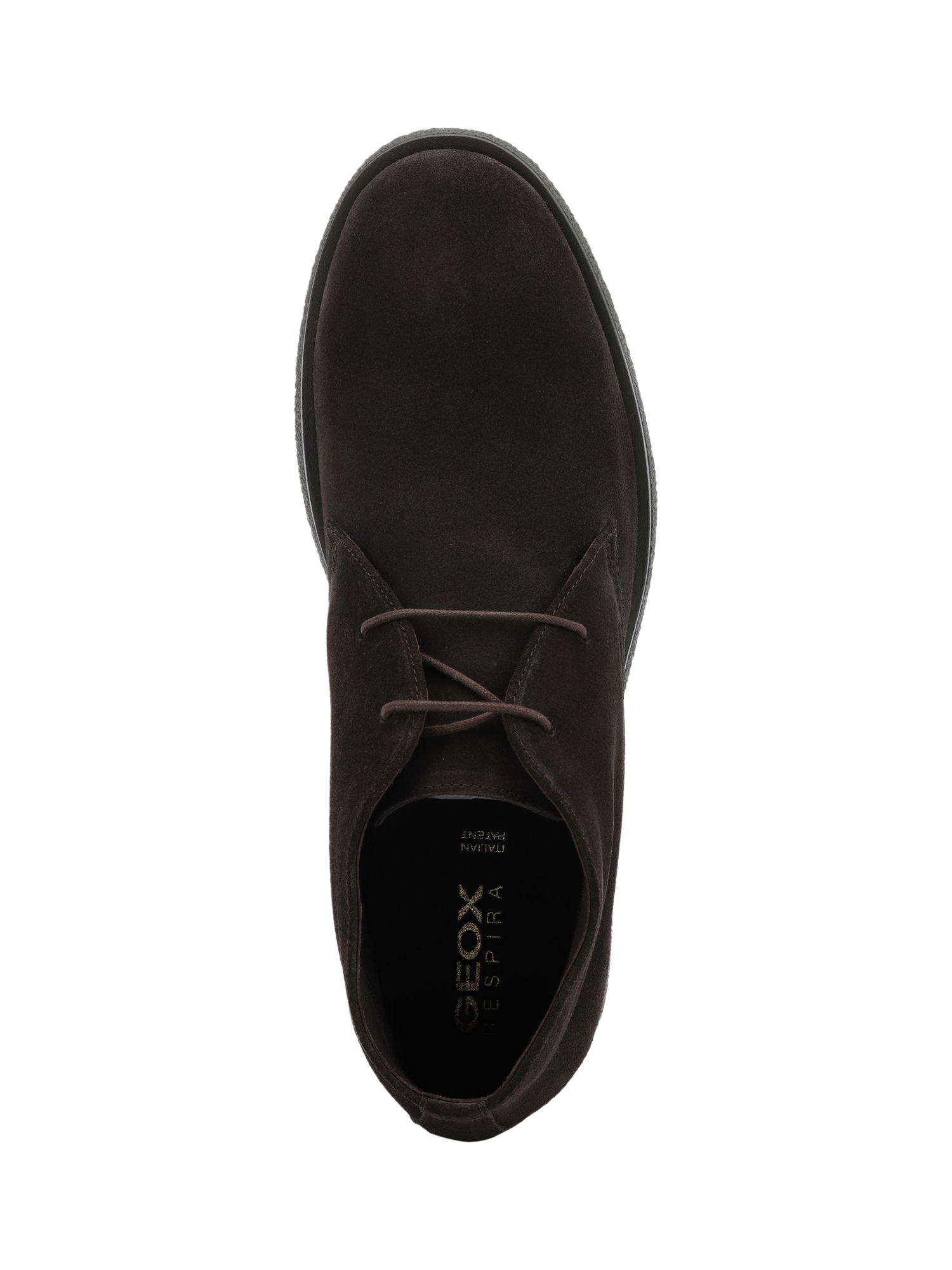 Product image 9 of 11, which shows Geox Uomo Claudio Suede Desert Boots, Dark Coffee, 6