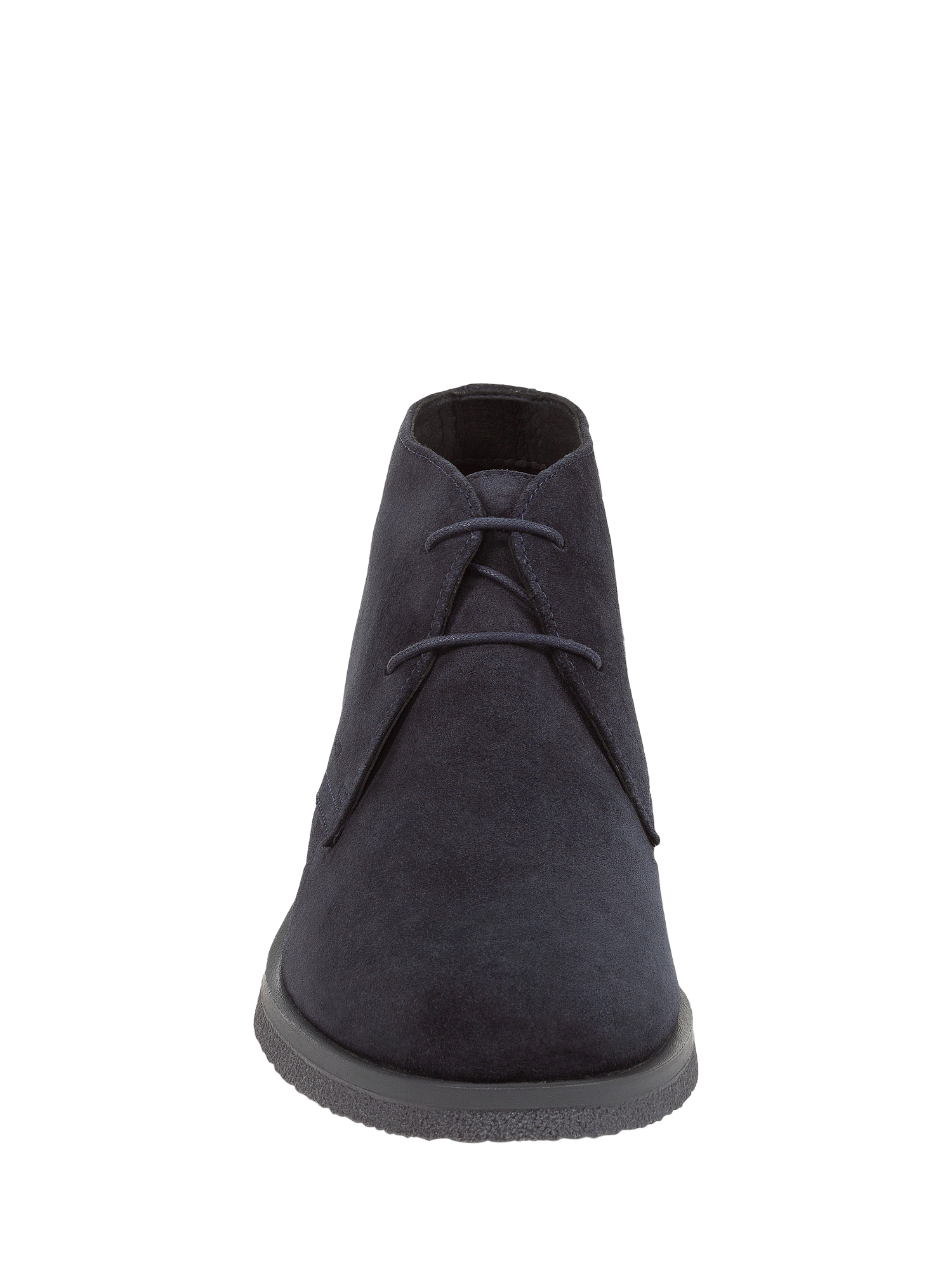 Product image 3 of 7, which shows Geox Uomo Claudio Suede Desert Boots, Navy, 6