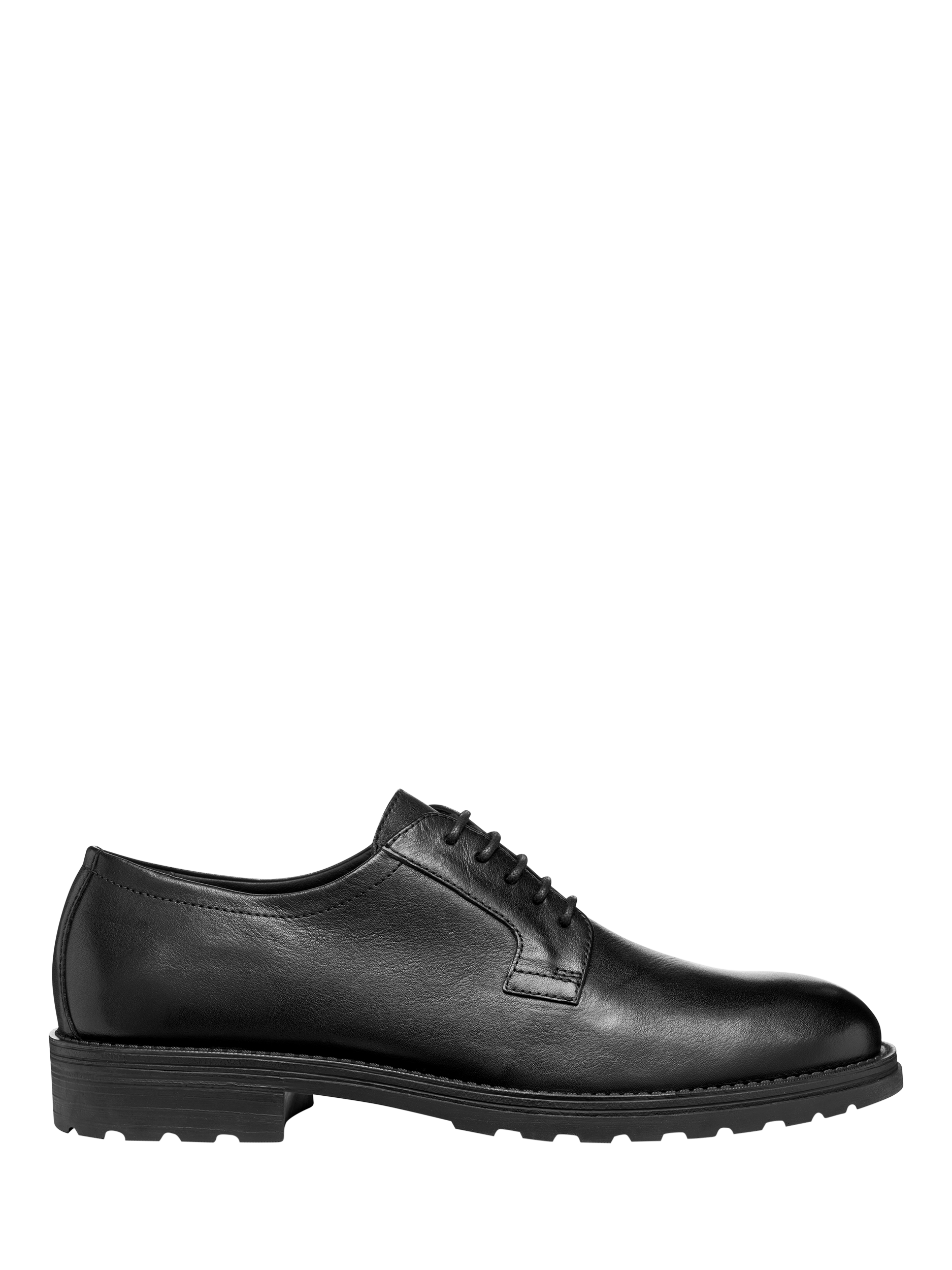 Product image 1 of 6, which shows Geox Redclif Leather Lace Up Brogues, Black, EU39