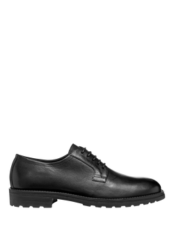 Geox Redclif Leather Lace Up Brogues, Black, Black