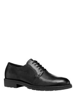 Geox Redclif Leather Lace Up Brogues, Black - view 2, Black