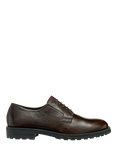 Geox Redclif Leather Lace Up Brogues, Coffee