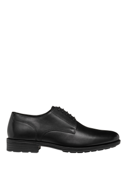 Geox Walk Pleasure F Leather Lace Up Brogues, Black, Black