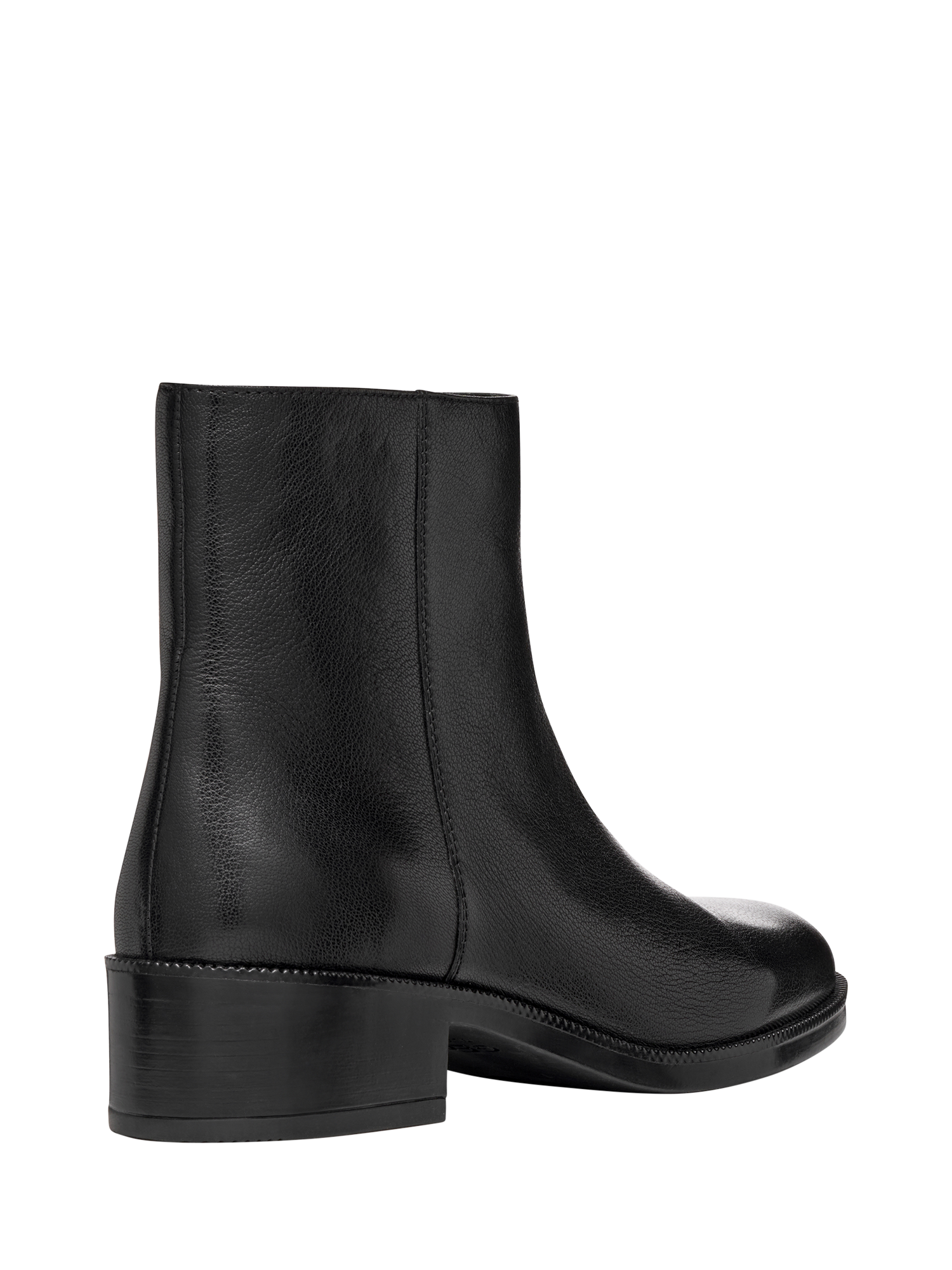 Product image 4 of 6, which shows Geox Camexia Leather Ankle Boots, Black, EU35