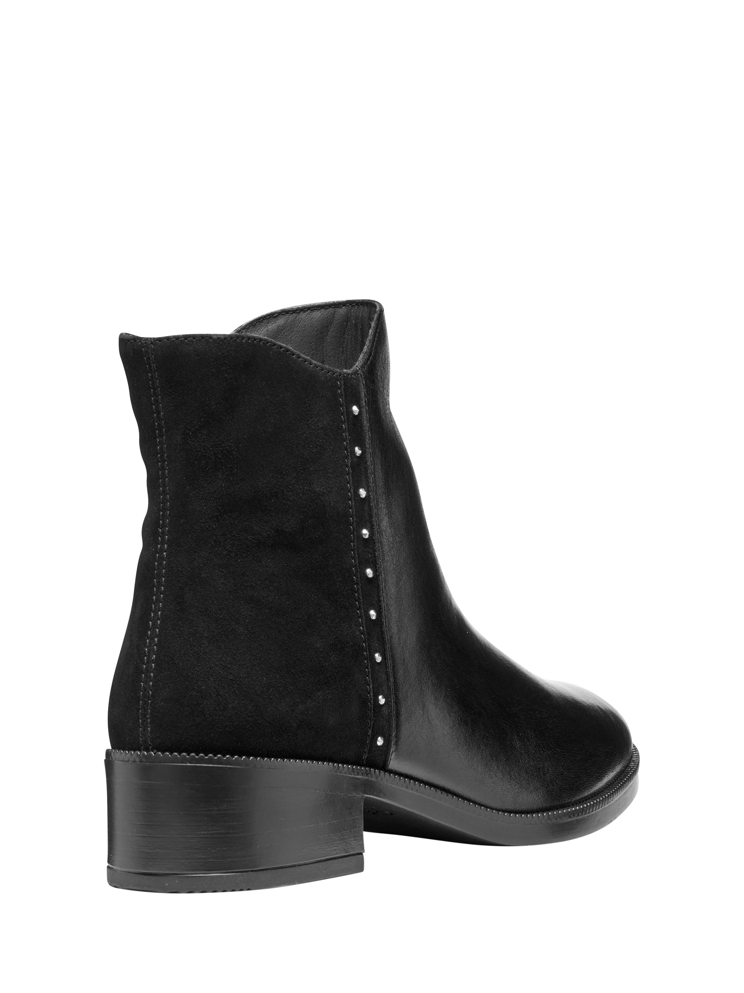 Product image 4 of 6, which shows Geox Camexia Leather Blend Ankle Boots, Black, EU35