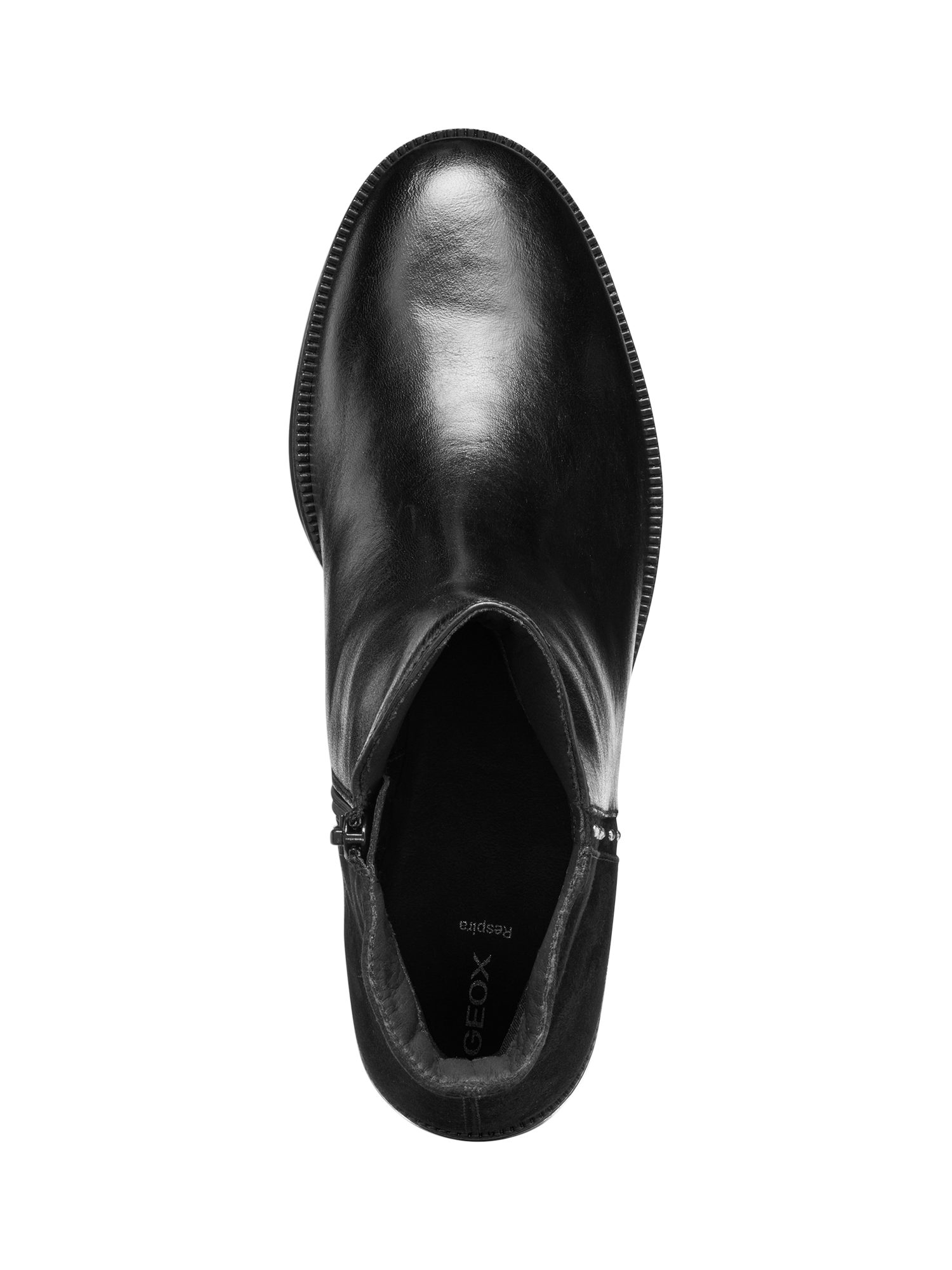 Product image 5 of 6, which shows Geox Camexia Leather Blend Ankle Boots, Black, EU35