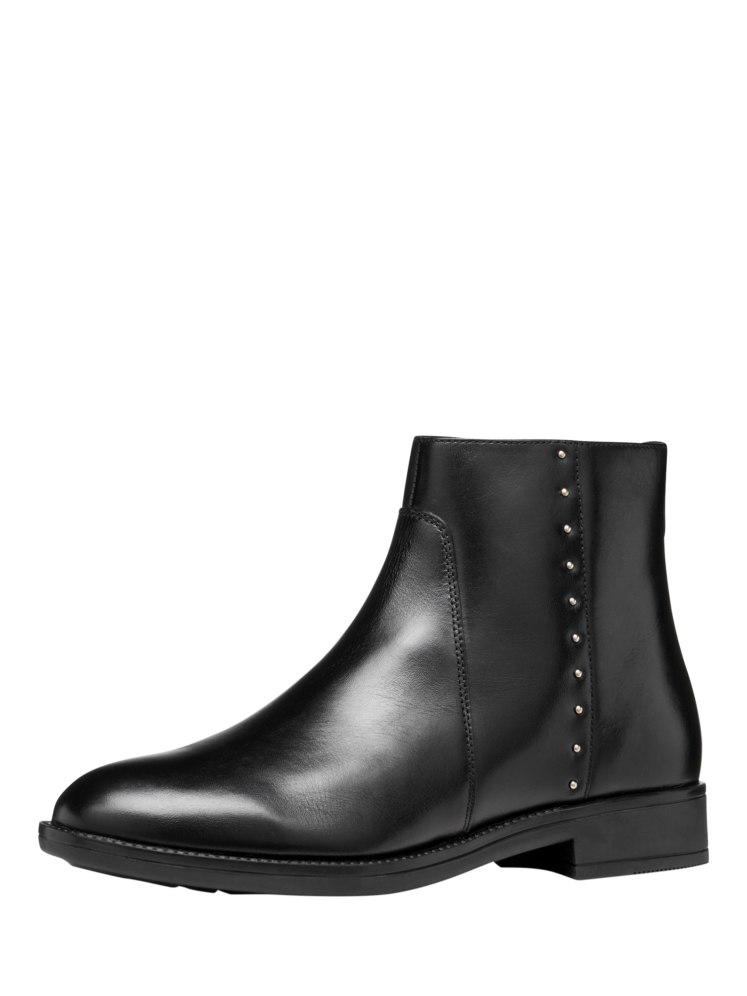 Product image 3 of 11, which shows Geox Jaylon 2 Leather Ankle Boots, Black, EU35