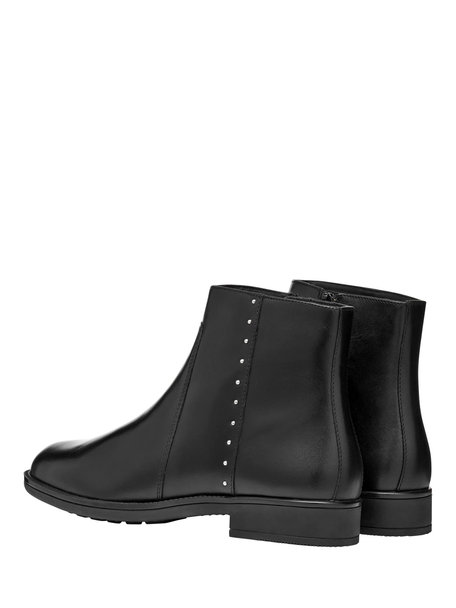 Product image 5 of 11, which shows Geox Jaylon 2 Leather Ankle Boots, Black, EU35