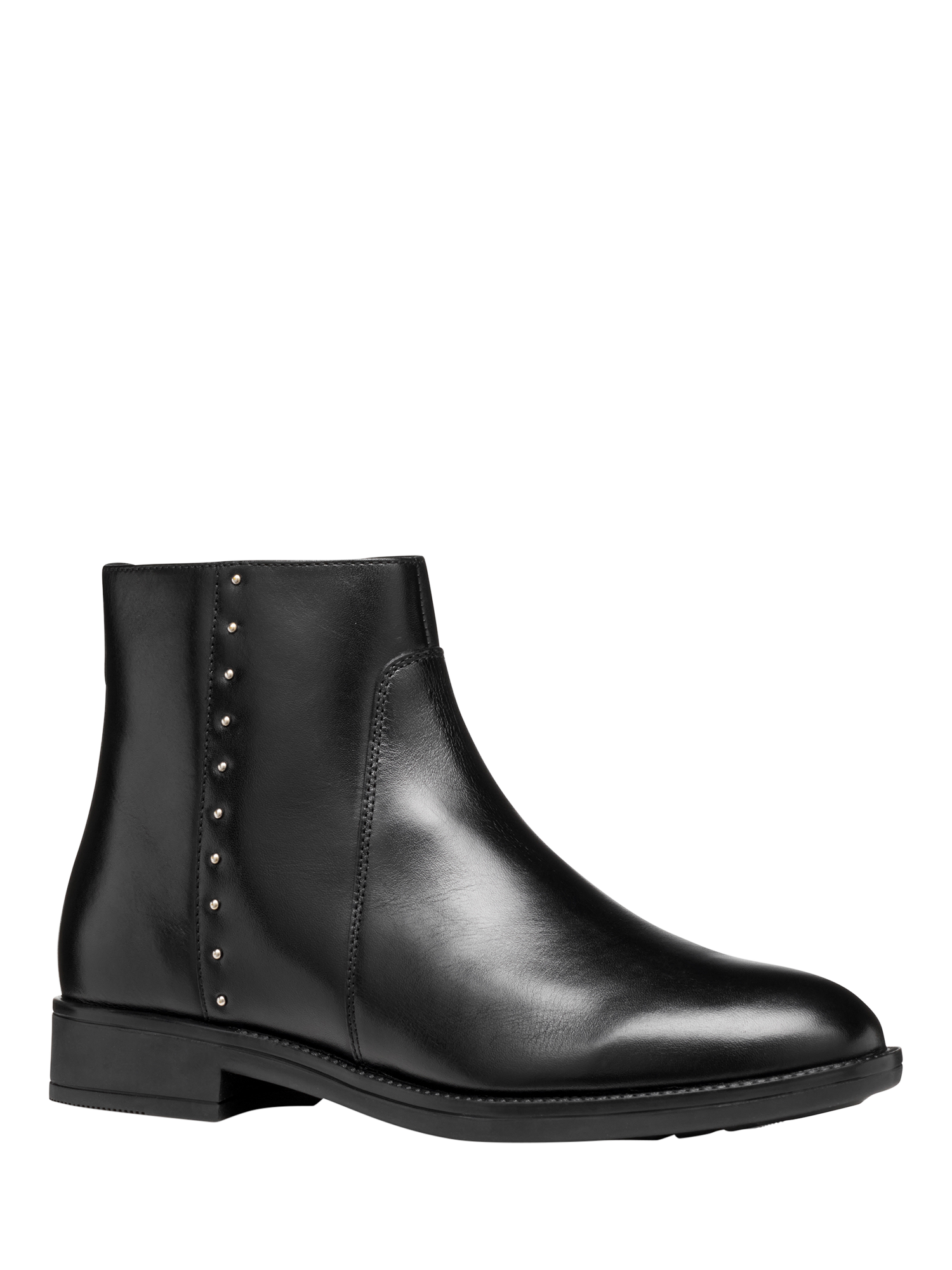 Product image 6 of 11, which shows Geox Jaylon 2 Leather Ankle Boots, Black, EU35