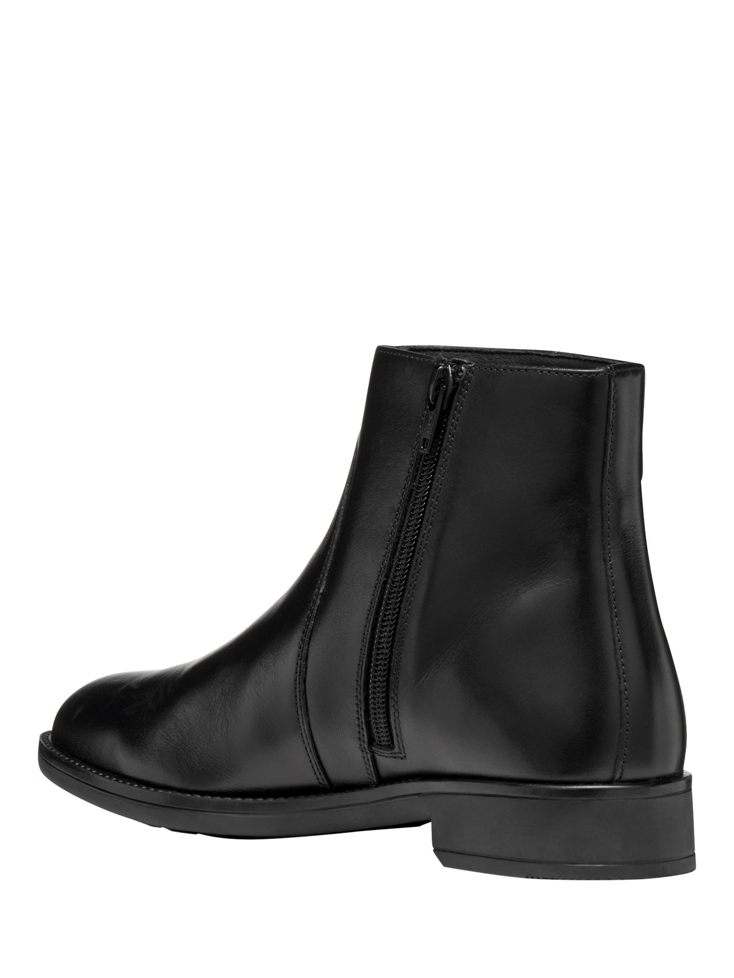 Product image 7 of 11, which shows Geox Jaylon 2 Leather Ankle Boots, Black, EU35