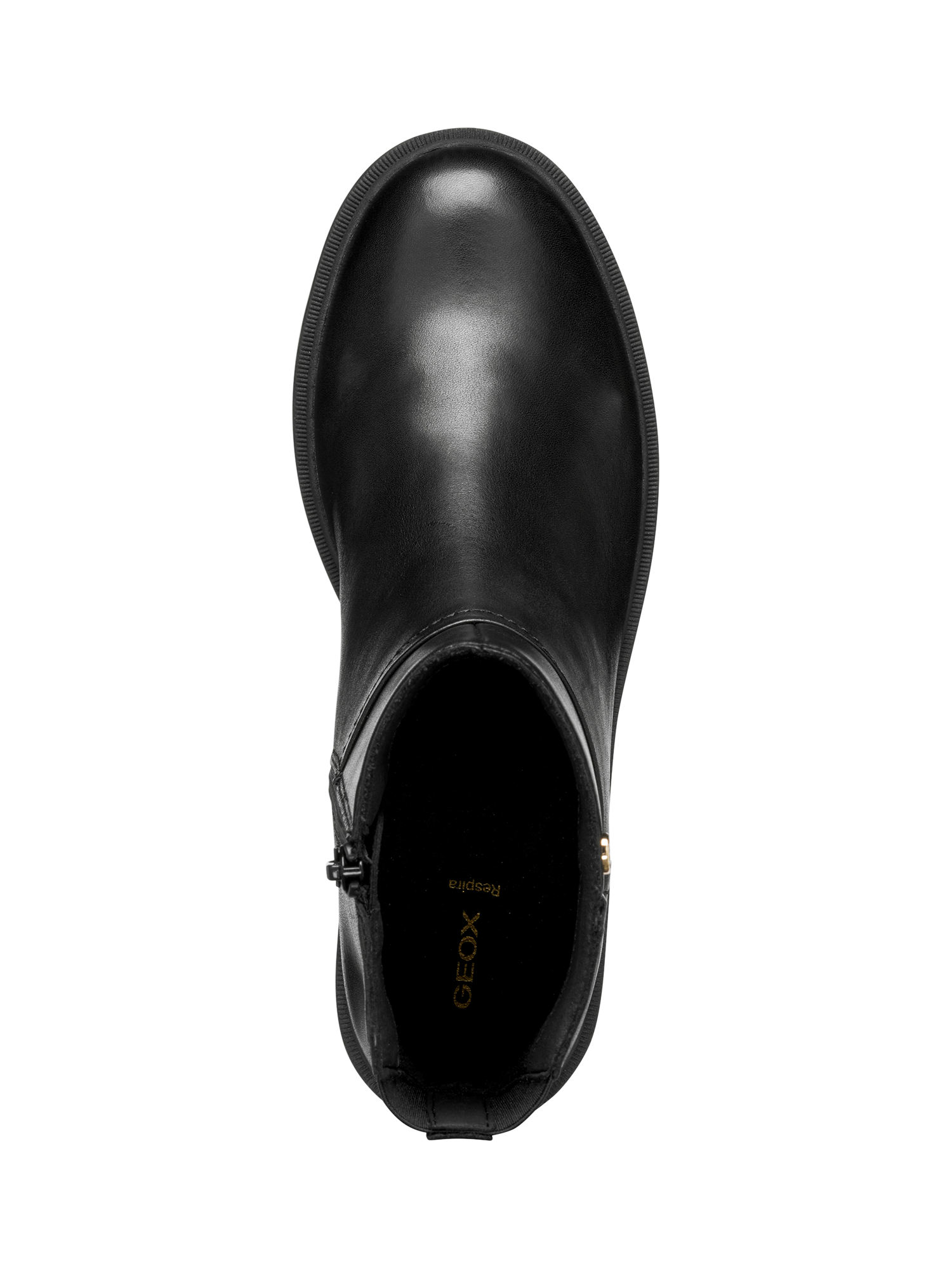 Product image 5 of 7, which shows Geox Miereille Leather Ankle Boots, Black, EU35