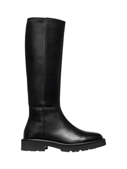 Geox Norize Leather Blend Knee High Boots, Black,, Black