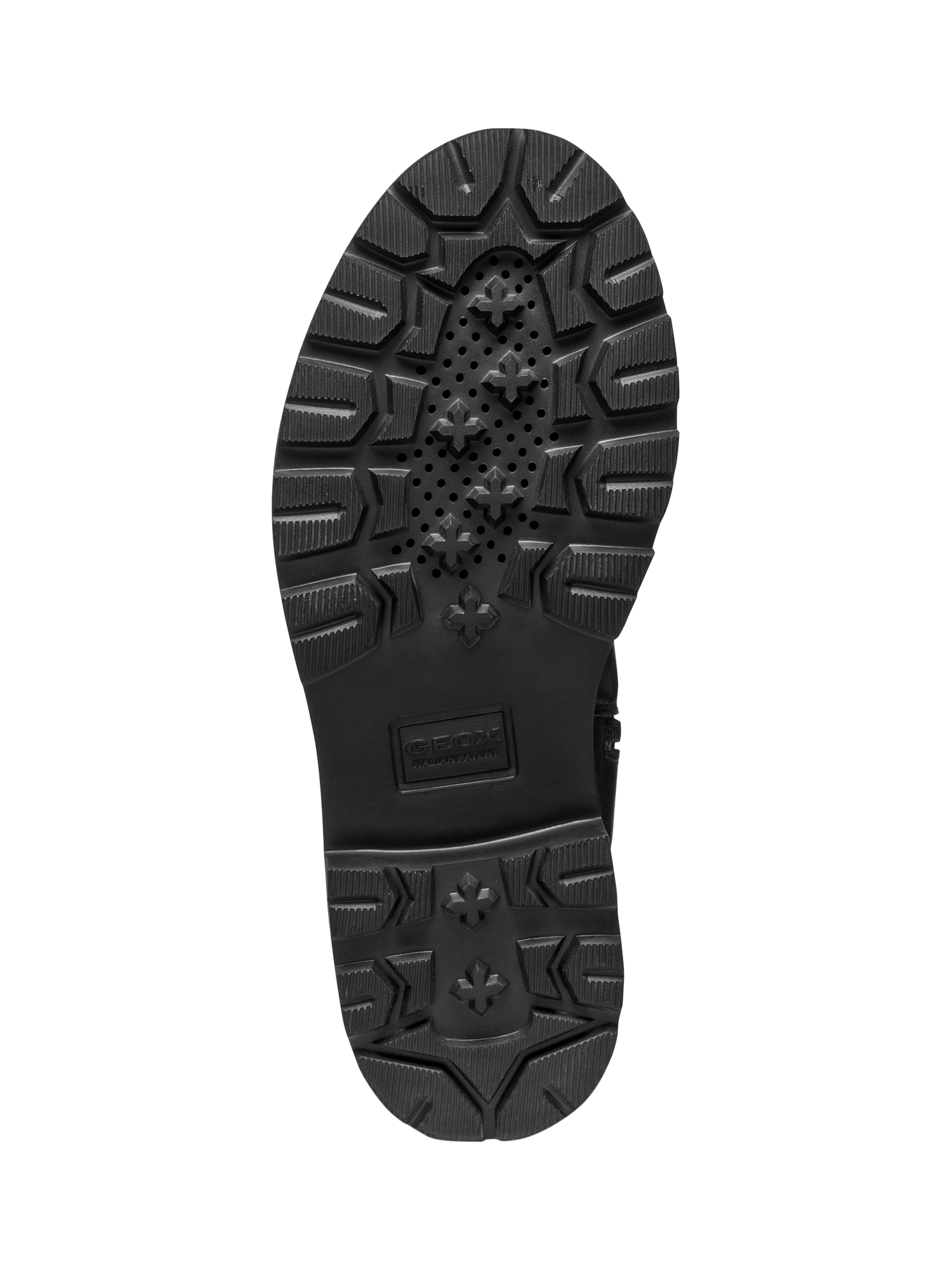 Product image 5 of 6, which shows Geox Norize Leather Blend Knee High Boots, Black, EU35