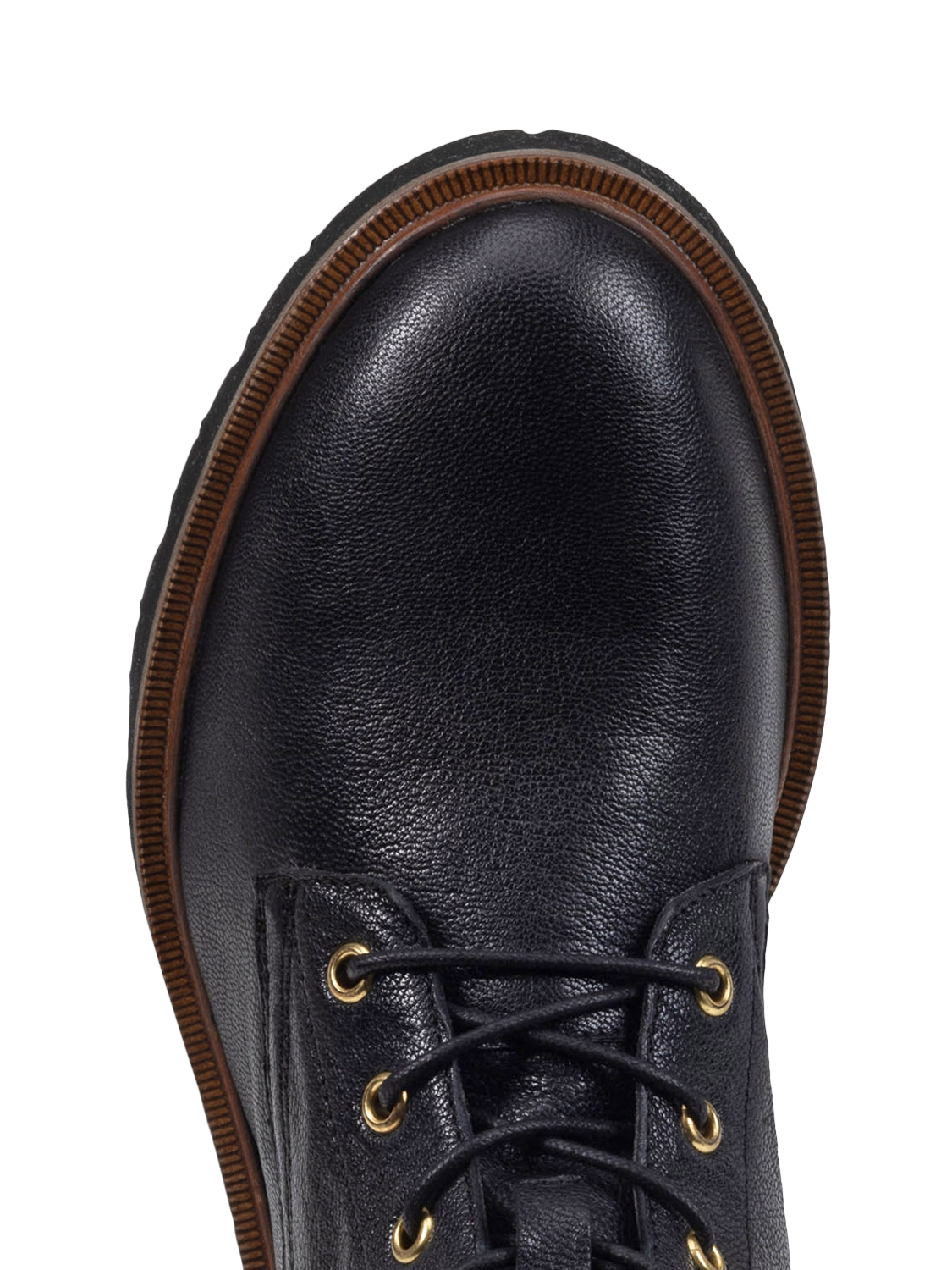 Product image 7 of 7, which shows Geox Norize Leather Lace Up Biker Boots, Black, EU35