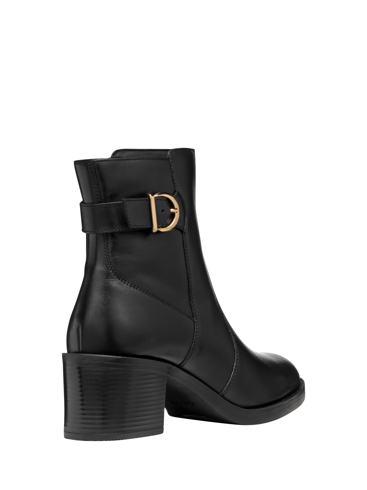 Product image 4 of 6, which shows Geox Serilda 60 Leather Ankle Boots, Black, EU35