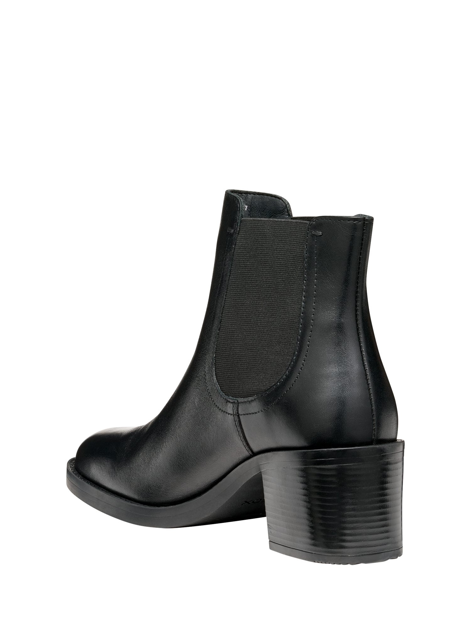 Product image 3 of 6, which shows Geox Serilda 60 Leather Chelsea Boots, Black, EU35