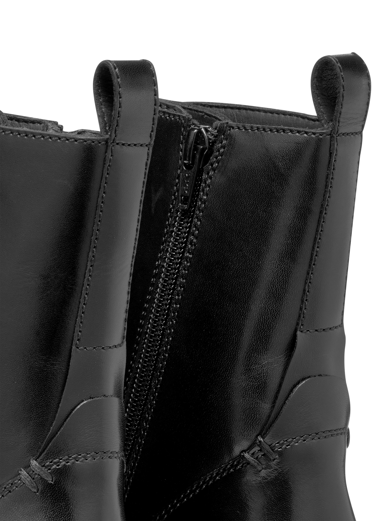 Product image 11 of 11, which shows Geox Serilda Leather Lace Up Ankle Boots, Black, EU35