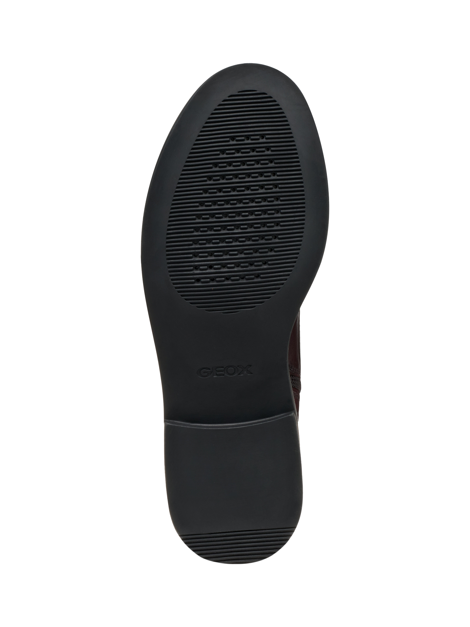 Product image 6 of 6, which shows Geox Serilda Leather Lace Up Ankle Boots, Wine, EU35