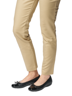 Geox Annytah Quilted Ballerina Pumps, Black - view 2, Black