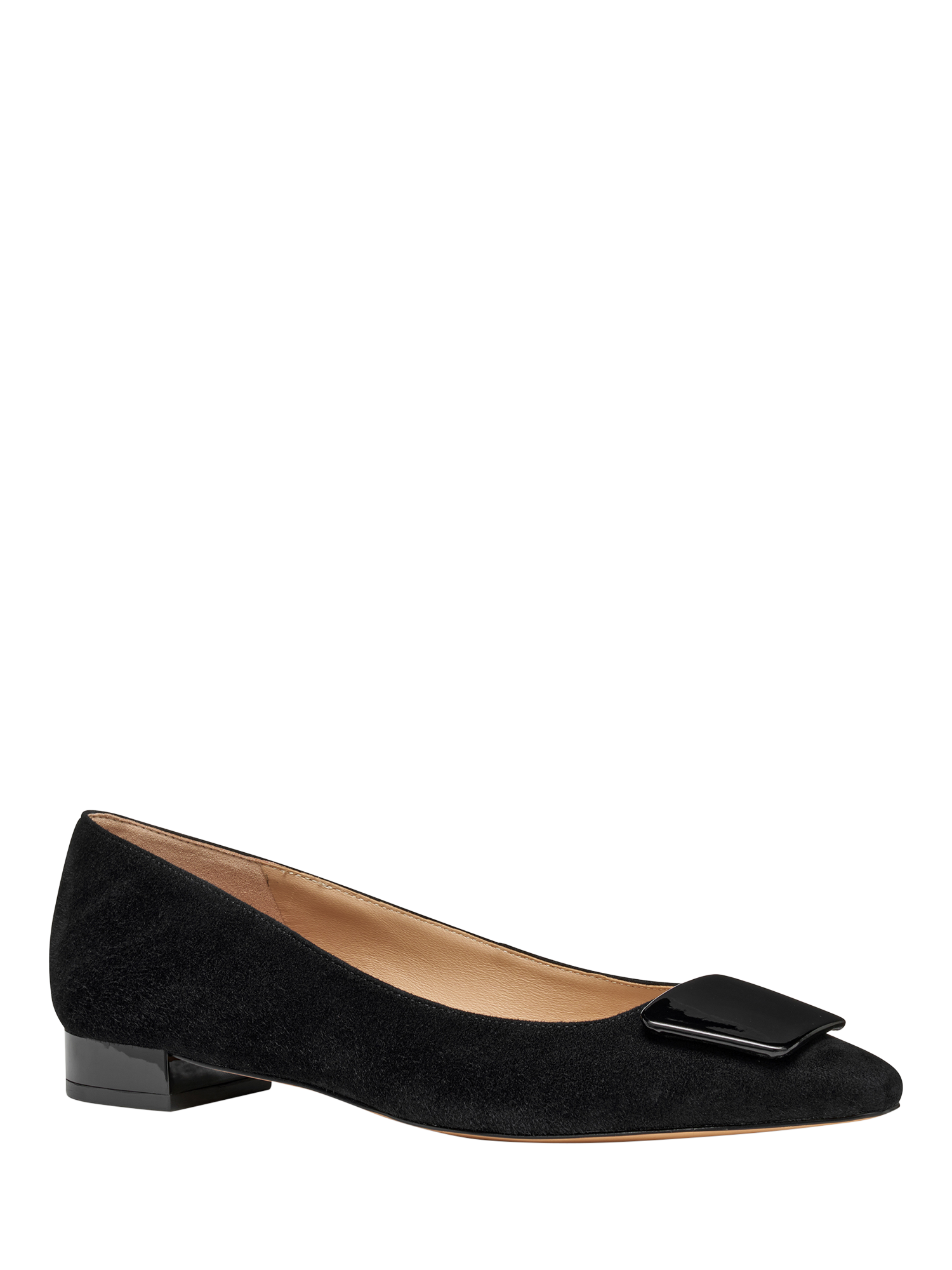 Geox Dames D GISELDA15 C Ballet Flat, Black, 39 EU, zwart, 39 EU