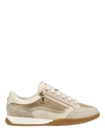Geox Maryemy Leather Blend Zip Trainers