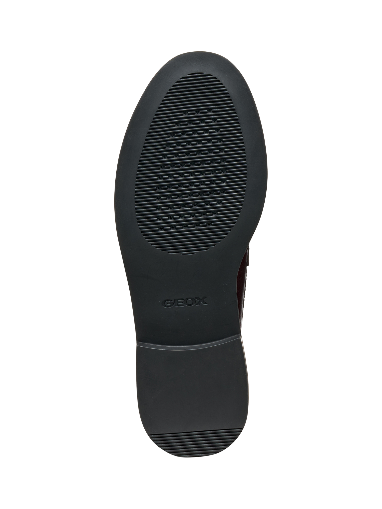 Product image 6 of 6, which shows Geox Serilda Leather Loafers, Wine, EU35