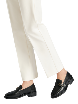 Geox Walk Pleasure Leather Loafers, Black - view 2, Black