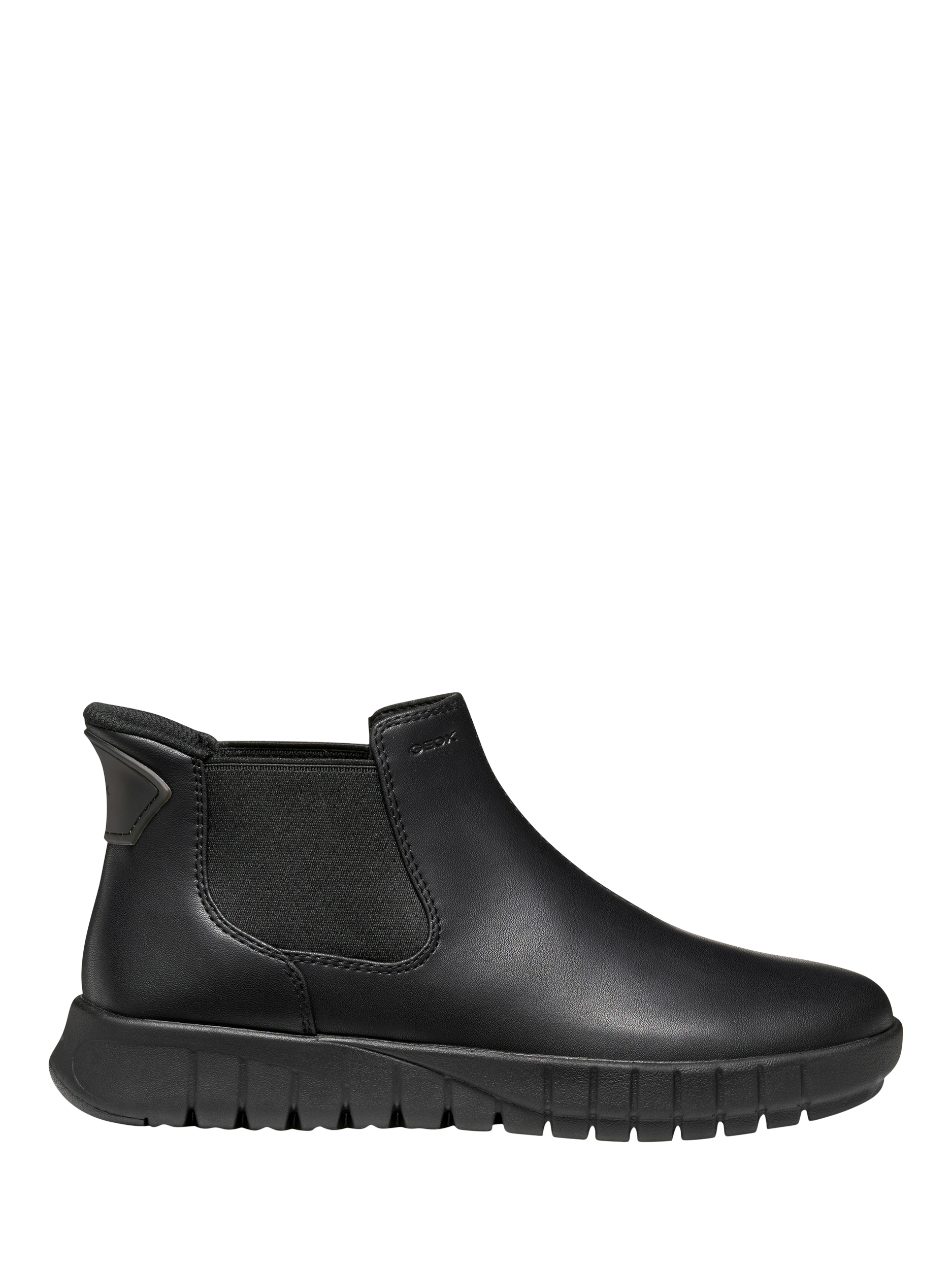 Product image 1 of 6, which shows Geox Flextride Plus Leather Ankle Boots, Black, EU35