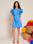 Sister Jane Gemstone Buttons Mini Dress, Blue