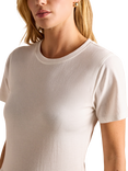 Joules Reid Broderie Anglaise Dress, White