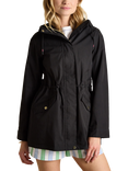 Joules Portwell Waterproof Raincoat, Black