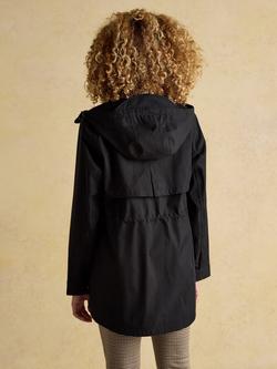 Joules Portwell Waterproof Raincoat, Black - view 2, Black